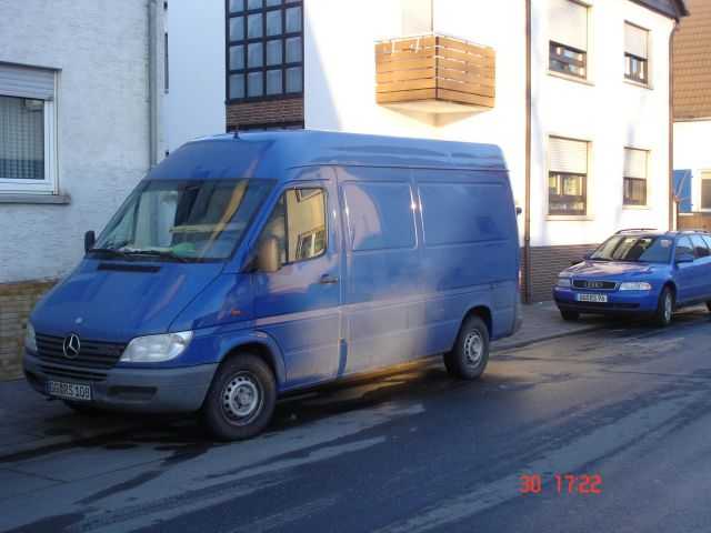MB-Sprinter-313-CDI-blau-Wilhelm-030206-01.jpg - Mercedes-Benz Sprinter 313 CDIB. Wilhelm
