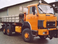 Saurer-D330B-Kipper-orange-grau-(Peterlin)